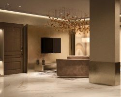 Khan-estate-living-room-wall-mount-tv